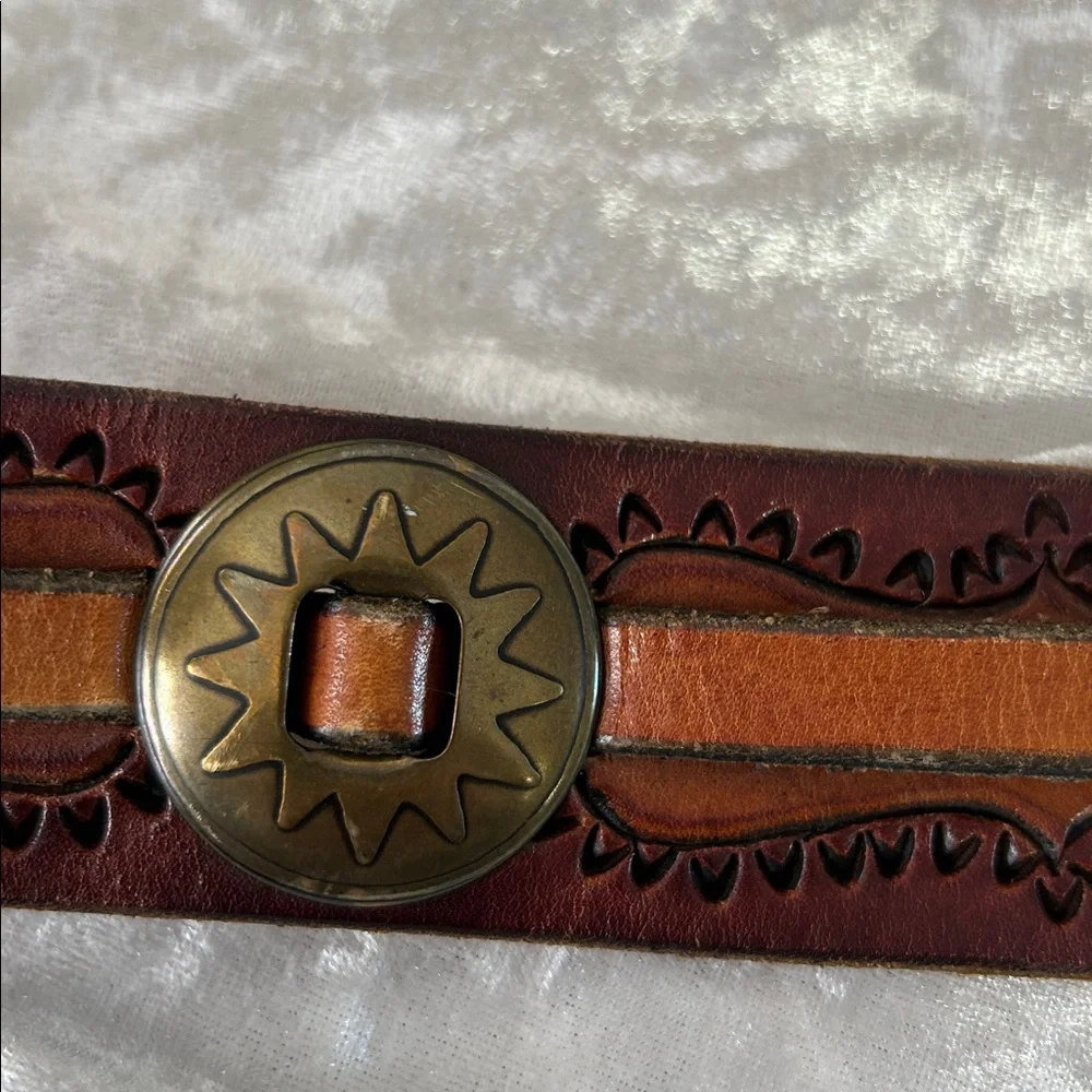 HAND MADE LEATHER BELT L